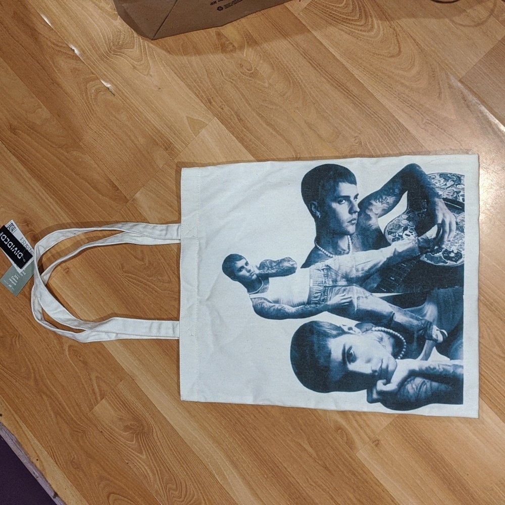 Limited time Justin Bieber tote bag